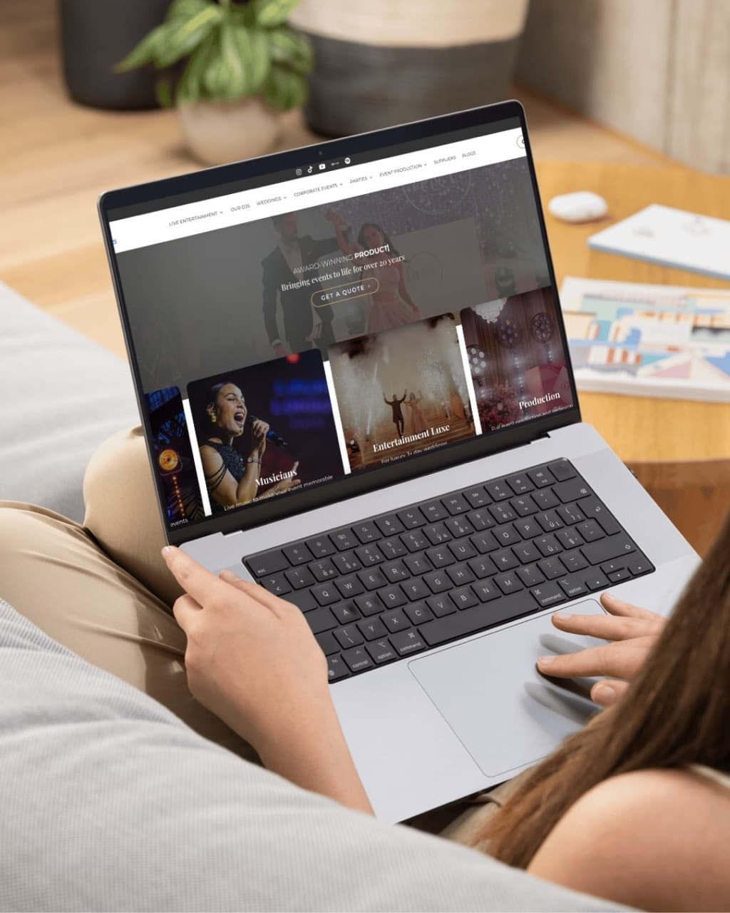 Website Design & Digital Experience — what's included