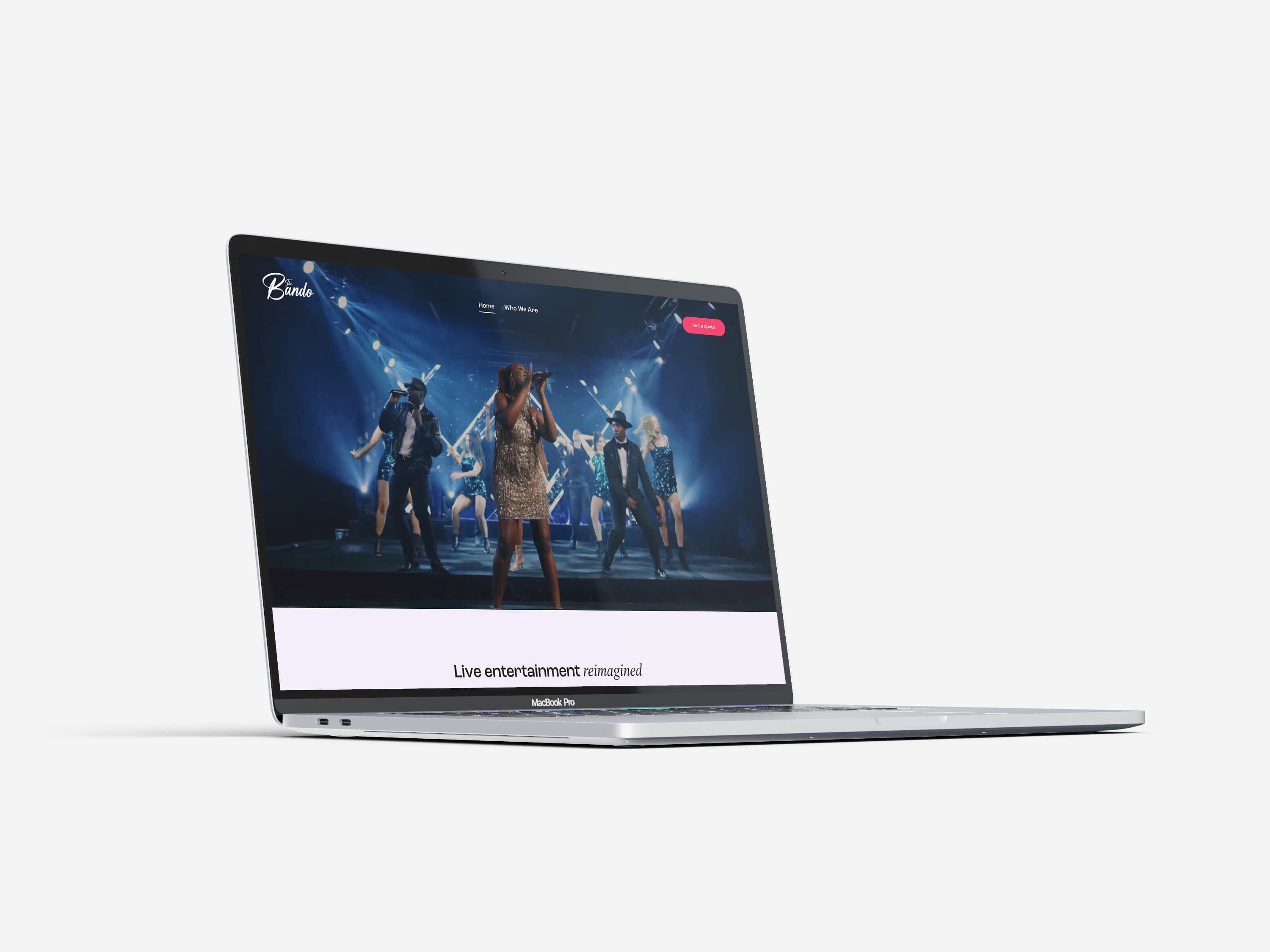 Brand, website and marketing for a luxury events brand booked worldwide